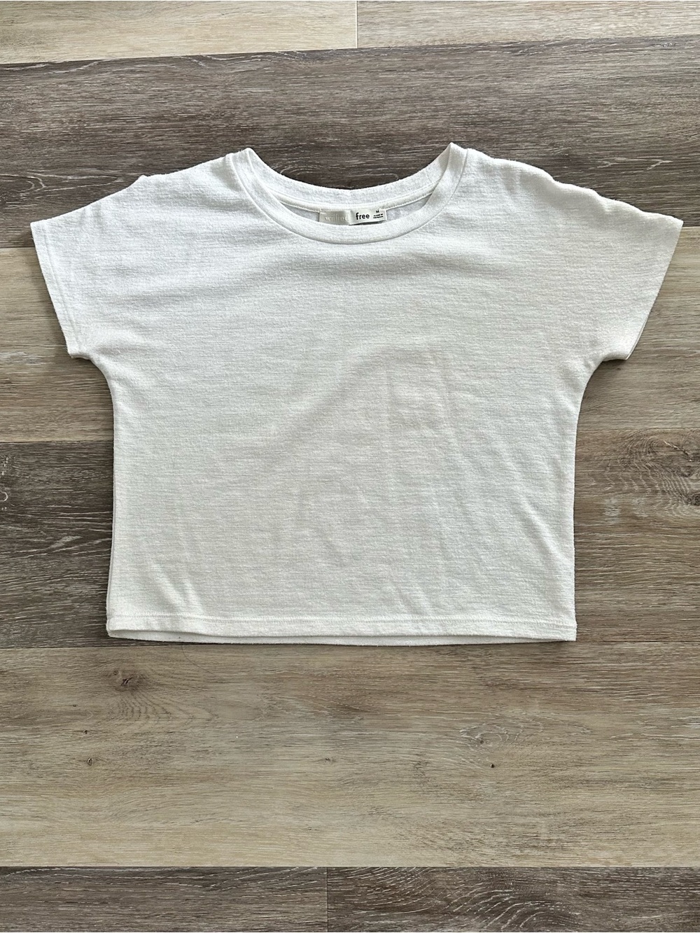 Wilfred White Short-Sleeve Boxy Crew Tee